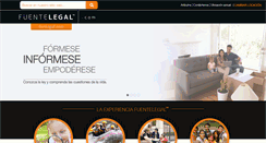 Desktop Screenshot of espanol.getlegal.com